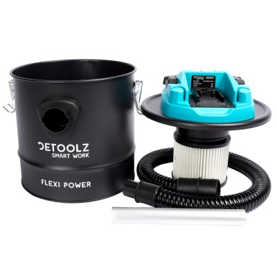 Poza Aspirator de cenusa cu acumulator Detoolz DZ-FX1014-G01, 150W, cu rezervor de 12L si filtru HEPA. Poza 39282