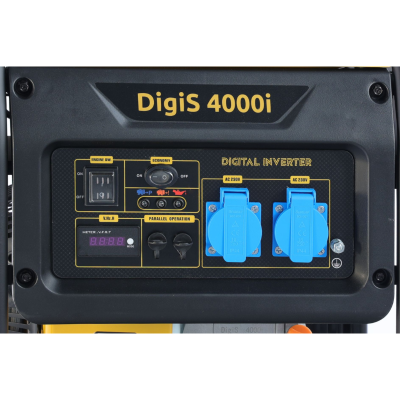 Poza Generator digital invertor open-frame 4kW Stager DigiS 4000i, monofazat, benzina, G2, autonomie pana la 13h. Poza 39380