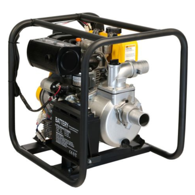 Poza Motopompa 2 toli ProGARDEN PD20E, maxim 56 mc/ora, inaltime refulare 15 m, diesel, putere 4.5 cp, pornire electrica. Poza 39701