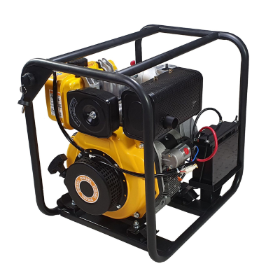Poza Motopompa 3 toli ProGARDEN PD30E, maxim 30 mc/ora, inaltime refulare 13 m, diesel, putere 5.4 cp, pornire electrica. Poza 39717