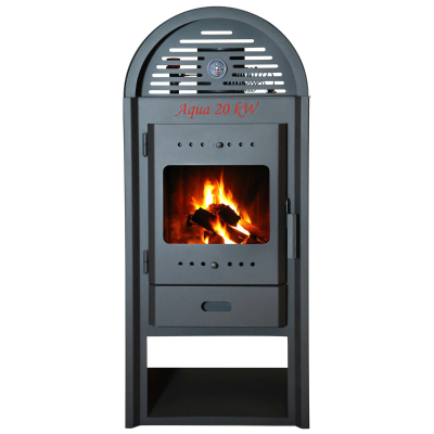 Poza Termosemineu combustibil solid Miklos Steel Aqua Plus 20 kW. Poza 39769