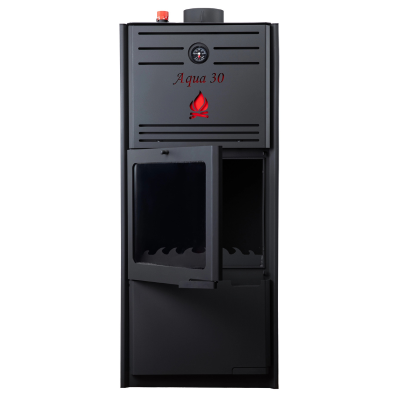 Poza Termosemineu combustibil solid Miklos Steel Aqua Premium 30 kW. Poza 39783