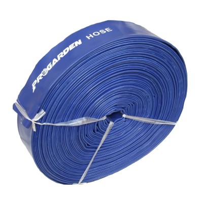 Furtun refulare plat 2 toli/50mm ProGARDEN 4KGF2, colac 50m