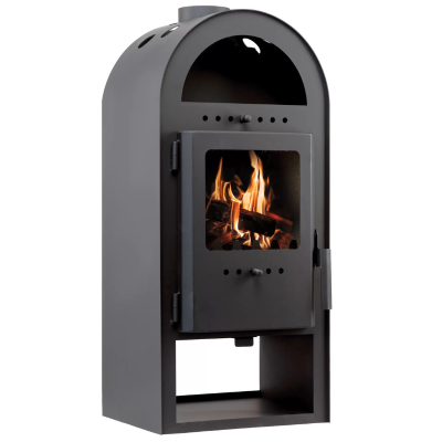 Poza Semineu Miklos Steel Economic B 7kW, lemne, brichete, carbune. Poza 39838