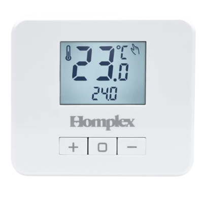 Poza Termostat de ambient neprogramabil Homplex Evo X RF cu radiofrecventa(wireless). Poza 40050