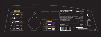 Poza Tun de caldura Stager PLUS-K220, ardere directa, 63kW, 230V, 1300 mc. Poza 40459