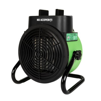 Poza Aeroterma electrica Micul Fermier MF-EI1050-G01, 1000/2000W, element de incalzire ceramic. Poza 40598