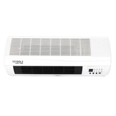 Poza Aeroterma electrica de perete Detoolz DZ-EI1006-G01, 2 kW, 2 trepte de putere, cu afisaj LED si termostat. Poza 40660