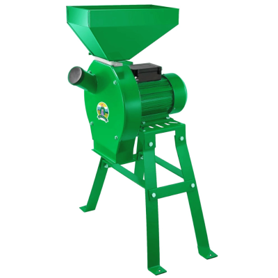 Poza Moara electrica pentru cereale Nr.2, Micul Fermier GF-0063-S001-G03 3.9kW, cu sac de colectare si suport. Poza 40964