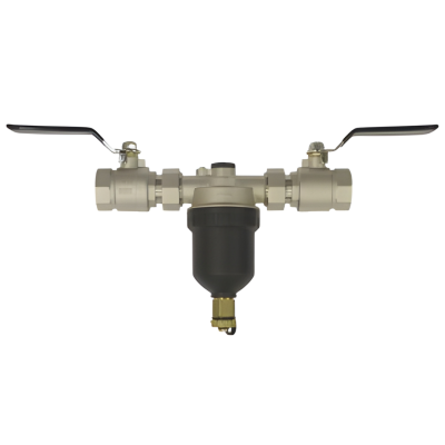 Poza Filtru antimagnetita Ferroli Protector L, racord 1 1/4, cu robinet golire. Poza 41783