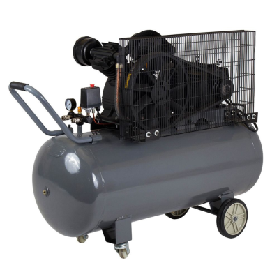 Poza Compresor aer Stager HMV0.6/200, 200L, 8bar, 600L/min, trifazat, angrenare curea. Poza 41848