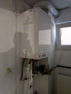 Realizare instalatie termica si climatizare hala comerciala in Dragomiresti