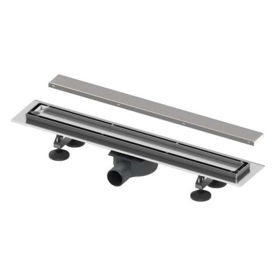 Poza Set canal de dus TECElinus, plat, grila 2 in 1, cu membrana antimiros. Poza 42236