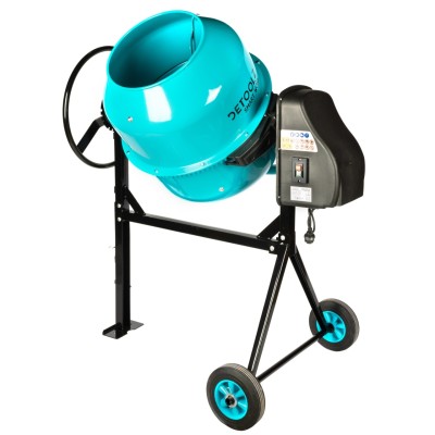 Poza Betoniera Detoolz, capacitate 200 litri, putere 1200W, coroana fonta, cu roti. Poza 42628