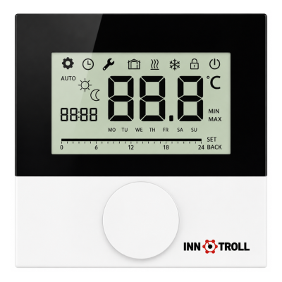 Poza Termostat ambient Innotroll RD20203-10N5, digital, cu LCD. Poza 42898