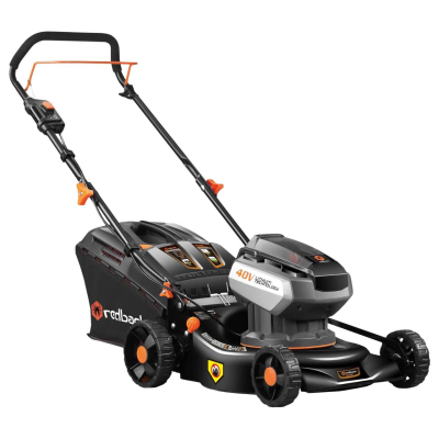 Poza Masina tuns gazon acumulatori 40V Redback E142C , latime taiere 420mm, colector 40L, reglaj central, solo. Poza 43040