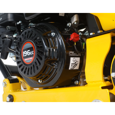 Poza Placa compactoare usoara Stager PCB60, motor Loncin G200F benzina, rezervor apa, roti, covor silicon. Poza 43298