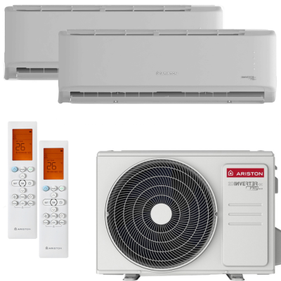 Poza Aer conditionat dublu split Ariston Alys 40 Inverter 2 x 12000 BTU, WiFi integrat, Clasa A++/A+, Ultra Silent. Poza 43783