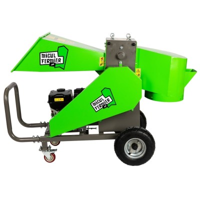 Poza Tocator crengi Micul Fermier MF-MO1008-S001-G01, motor benzina 7 CP, diametru maxim taiere 80 mm, pentru brichete. Poza 43947