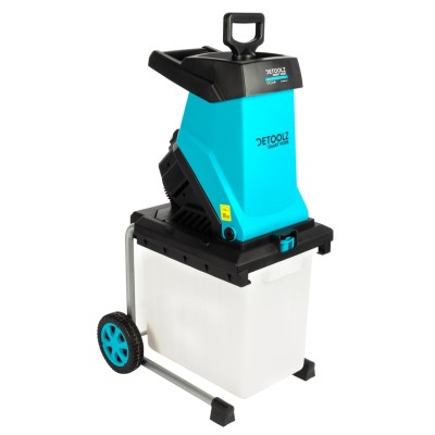 Poza Tocator crengi si resturi vegetale Detoolz DZ-SE1006-G01, electric 2.8 kW, diametru maxim taiere 45 mm, container 50L. Poza 43971