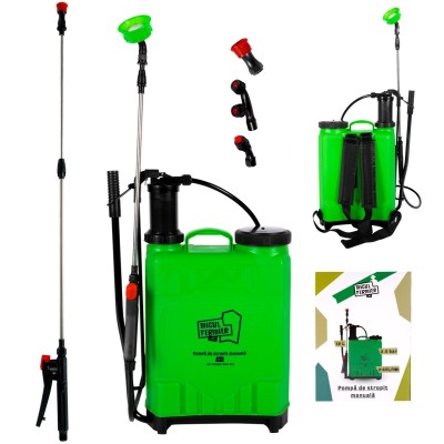 Poza Pompa de stropit manuala Micul Fermier MF-PM1010-S001-G01, volum 12 litri. Poza 44173