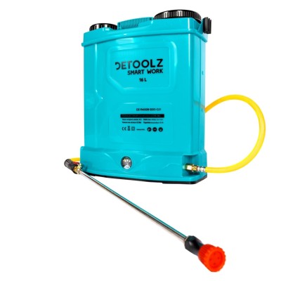 Poza Pompa de stropit cu acumulator Detoolz DZ-PA1008-S001-G01, volum 16 litri. Poza 44321