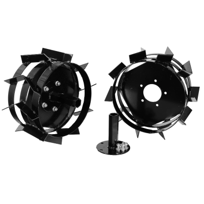 Poza Set 2 roti metalice 400x8 cu manicot 23mm motocultoare ProGARDEN. Poza 45148