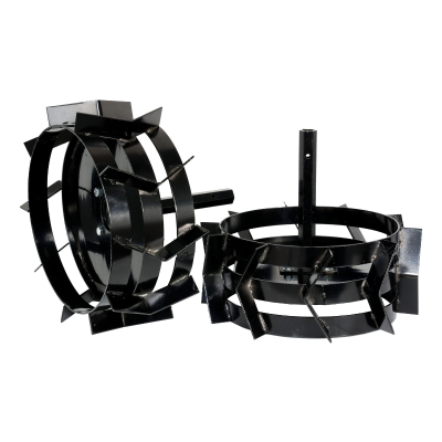 Poza Set roti metalice 440x180, manicot cu flanse, hex 23mm motocultoare ProGARDEN. Poza 45159
