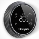 Poza Termostat ambiental programabil inteligent Homplex NX1, wireless, control prin internet - NEGRU. Poza 20274