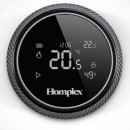 Poza Termostat ambiental programabil inteligent Homplex NX1, wireless, control prin internet - NEGRU. Poza 20275