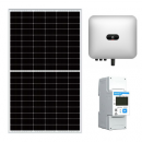Pachet panou solar fotovoltaic Yingli Solar YL410D-37e monocristalin 3 kW 8x si contor monofazat Huawei DDSU666-H prindere tabla