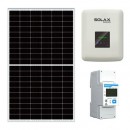 Pachet panou solar fotovoltaic Yingli Solar YL410D-37e monocristalin 5 kW 12x si contor trifazat Solax - Chint DTSU666-D prindere tigla