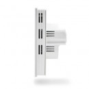 Poza Termostat programabil cu fir pentru incalzire in pardoseala Homplex 922 Wi-Fi Alb, montaj in doza. Poza 24752