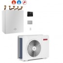 Poza Pompa de caldura monobloc hibrid pentru incalzire si racire Ariston Nimbus M Hybrid 50 NET R32 - 5kW. Poza 27082