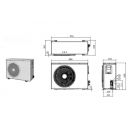 Poza Pompa de caldura 4 kW Immergas Magis Combo 4 V2, hibrid, monofazata, ACM instant cu centrala termica 24 kW. Poza 32428