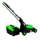Poza Masina de tuns gazon Micul Fermier MF-TG1003-S001-G01, 1200W, latime de taiere 32cm, colector 30L. Poza 35347