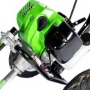 Poza Motocoasa pe benzina cu roti Micul Fermier MF-MC1004-S001-G01, 4CP, 52 CC cu 4 accesorii si pornire rapida. Poza 35622