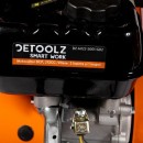 Poza Motocultor Detoolz DZ-M122-S001-G02, 8CP, 212CC, benzina 4T, 1 viteza, 3 viteze, pornire manuala, cu roti. Poza 36584