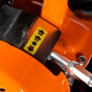 Poza Motocultor Detoolz DZ-M122-S001-G02, 8CP, 212CC, benzina 4T, 1 viteza, 3 viteze, pornire manuala, cu roti. Poza 36591