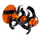 Poza Motocultor Detoolz DZ-M122-S001-G02, 8CP, 212CC, benzina 4T, 1 viteza, 3 viteze, pornire manuala, cu roti. Poza 36596
