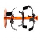 Poza Motocultor Detoolz DZ-M122-S001-G02, 8CP, 212CC, benzina 4T, 1 viteza, 3 viteze, pornire manuala, cu roti. Poza 36597