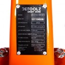 Poza Motocultor Detoolz DZ-MT1004-S001-G01, 8.5CP, 212CC, benzina 4T, 4 viteze, pornire manuala, cu roti. Poza 36726