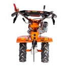 Poza Motocultor Detoolz DZ-MT1004-S001-G01, 8.5CP, 212CC, benzina 4T, 4 viteze, pornire manuala, cu roti. Poza 36733