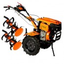 Poza Motocultor Detoolz DZ-MT1005-S001-G01, 11CP, 418CC, benzina 4T, 3 viteze, pornire electrica, cu roti. Poza 37428