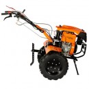 Poza Motocultor Detoolz DZ-MT1005-S001-G01, 11CP, 418CC, benzina 4T, 3 viteze, pornire electrica, cu roti. Poza 37433