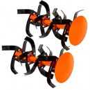 Poza Motocultor Detoolz DZ-MT1005-S001-G01, 11CP, 418CC, benzina 4T, 3 viteze, pornire electrica, cu roti. Poza 37447