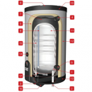Poza Boiler tank-in-tank ACV Smart EW 100 litri, otel inoxidabil, rezistenta 2.2 kW. Poza 38411