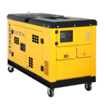 Generator insonorizat 10kVA Stager YDE13TA, 39A, 3000rpm, monofazat, diesel, pornire electrica