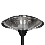 Poza Incalzitor terasa electric cu infrarosu Detoolz DZ-EI1002-G01, 2KW, 2 trepte de putere, inaltime ajustabila pana la 2.1m, cu functie anti-inclinare. Poza 39627