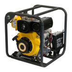 Poza Motopompa 2 toli ProGARDEN PD20E, maxim 56 mc/ora, inaltime refulare 15 m, diesel, putere 4.5 cp, pornire electrica. Poza 39700